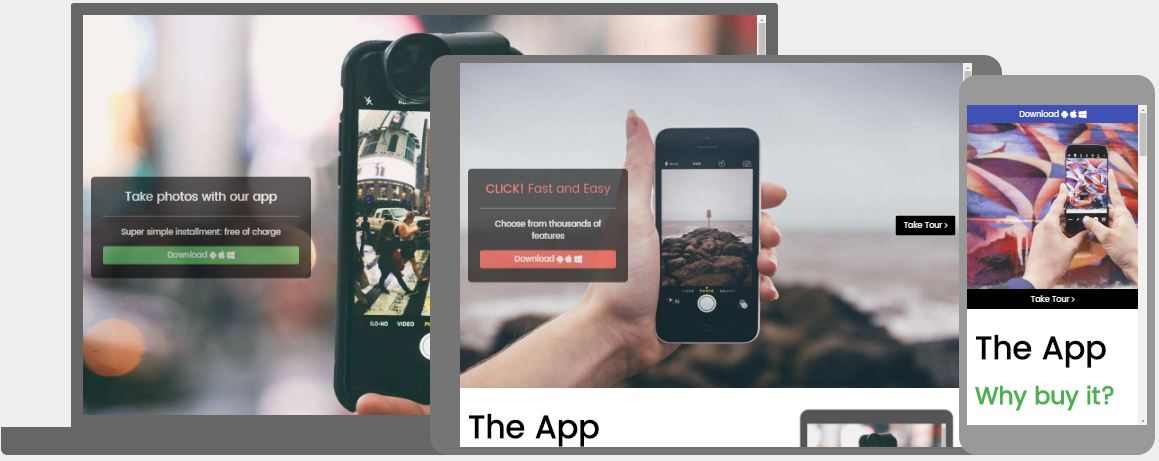 App Launch Шаблон