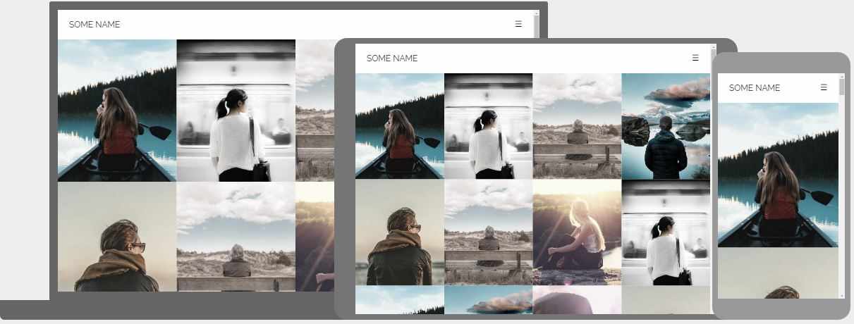 People Portfolio II Шаблон